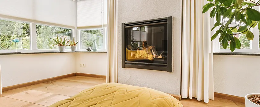 Residential Fireplace Ceramic Glass Installation in Mequon, WI