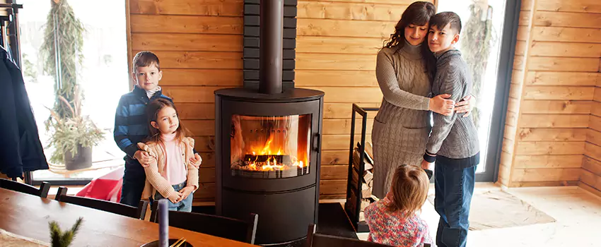 Morso Cast Iron Fireplace Insert Installation in Mequon, Wisconsin
