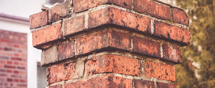 Cracked Chimney Bricks Repair Cost in Mequon, Wisconsin