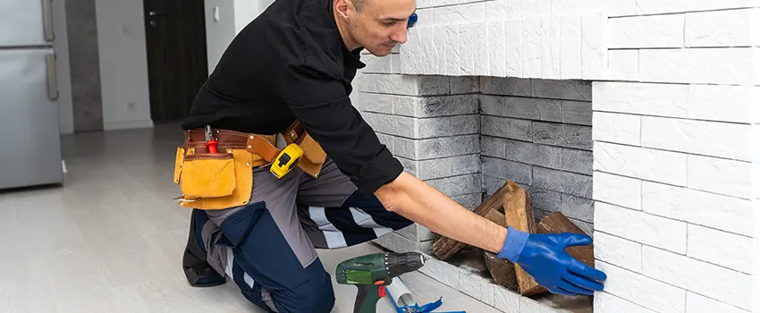 Fireplace Damaged Damper Frame Repair Services in Mequon, Wisconsin