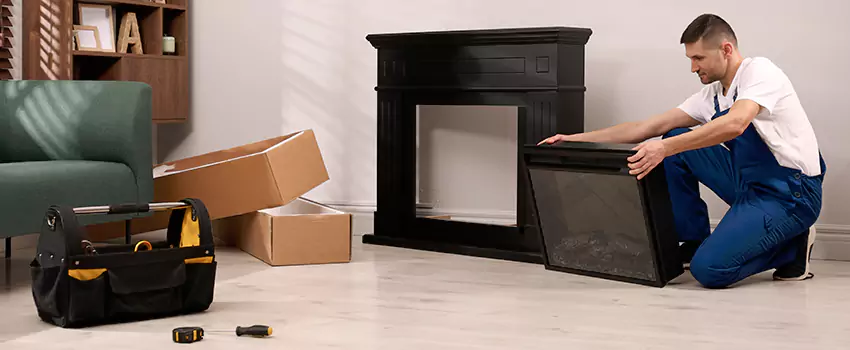 Old Rusted Metal Fireplace Repair And Replacement in Mequon, WI